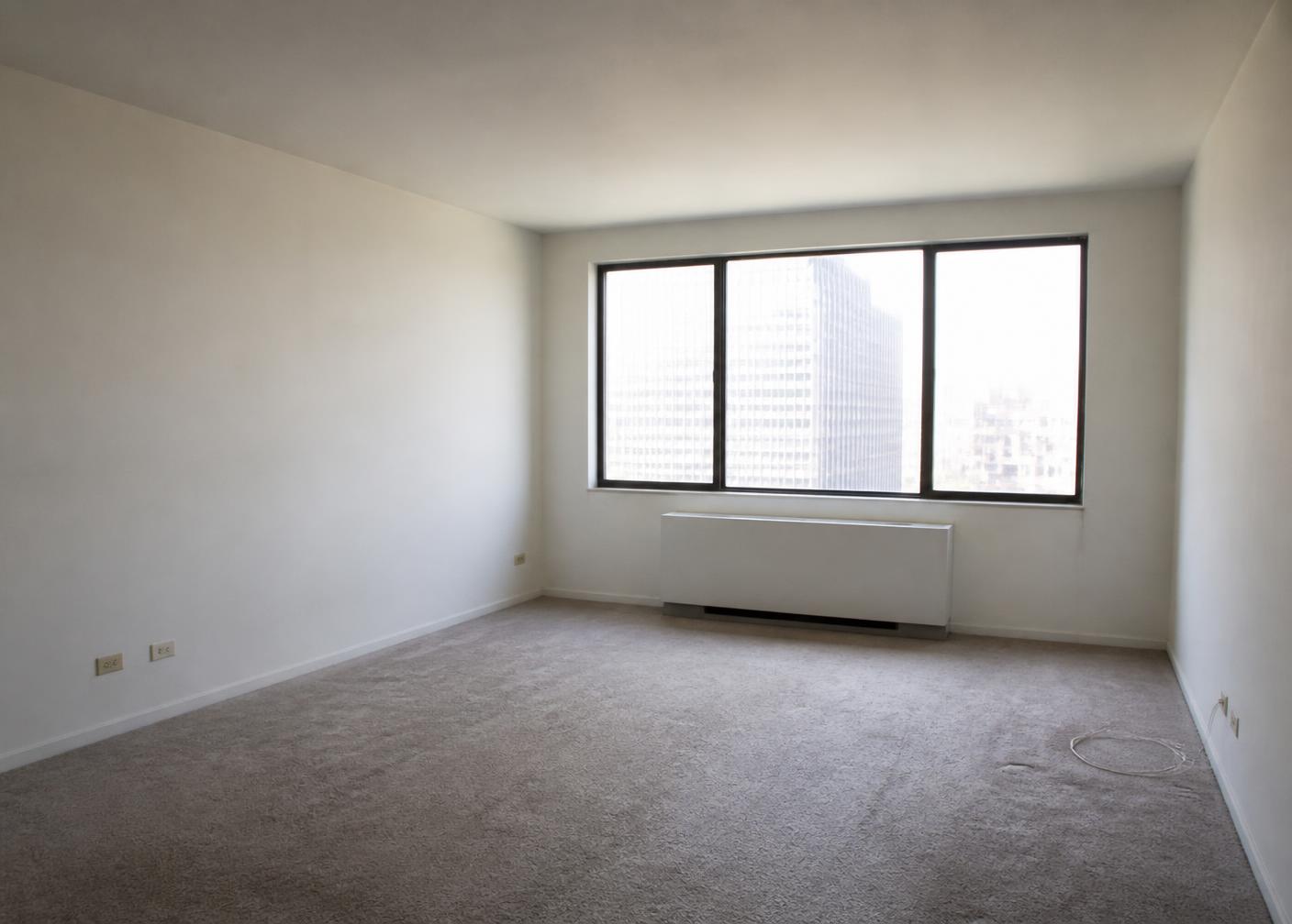 Downtown Condo Living Room before installation
